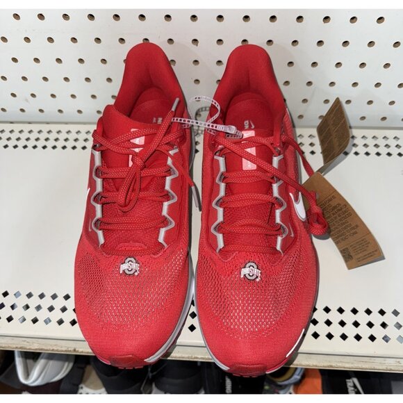 Nike Air Zoom Pegasus 41 Ohio State Buckeyes Mens Running Shoes Size 8 Red - Picture 4 of 8